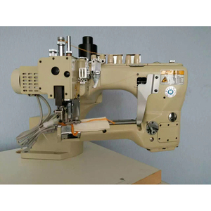 Guangzhou Brandnew Industrial High Speed Electronic Lock Motor Ornamental Coverstitch <b>Sewing</b> Machine Manual Feed Stitch - Product Image 1