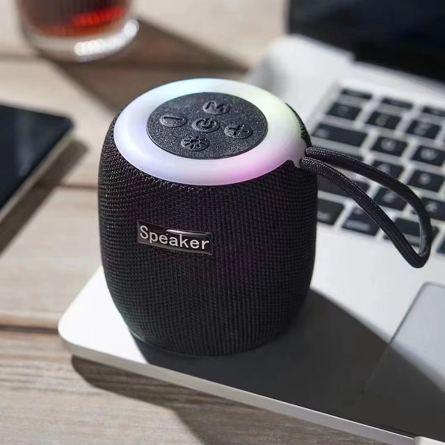 309 Rgb Multi-colors Portable Bluetooth Speaker Hd Stereo Wireless Speaker With Light