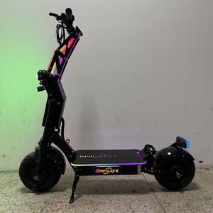 สกู๊ตเตอร์ Geofought G14 72V 10000W มอเตอร์คู่ แบตเตอรี่ 40-100AH ระยะทาง 100-300 กม. พร้อมหน้าจอ NFC และไฟ LED - Product Image 6
