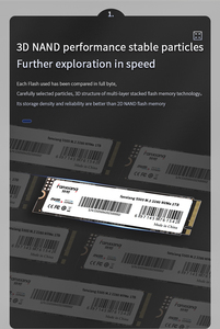 笔记本电脑台式机内置512gb 960gb 1tb 1T 2T M2 <span class=keywords><strong>M</strong></span>.2 2280 NVMe PCIe Gen3固态硬盘 - Product Image 3