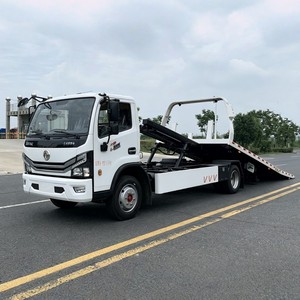 รถยกพ่วงแบบสไลด์เบดติดตั้งบนแชสซี Dongfeng แบบกำหนดเอง 4x2 รับน้ำหนัก 6 ตัน 7 ตัน พร้อมวินซ์ - Product Image 4