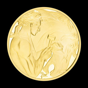 金メッキペガサス神話の生き物コインギリシャ神話の収集可能なギフトやディスプレイのお土産 - Product Image 6