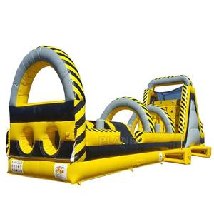 Parcours d'obstacles gonflable commercial de haute qualité en PVC <span class=keywords><strong>pour</strong></span> l'extérieur, toboggan gonflable <span class=keywords><strong>pour</strong></span> la <span class=keywords><strong>location</strong></span> - Product Image 6