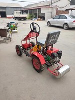 Machine de plantation autoportée à quatre roues motrices Semoir à essence 7.5hp Machine à planter de soja/maïs