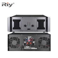 Amplificateurs professionnels RIY TD-2600 4U 2CH haute puissance 2600W par canal classe TD avec boîtier métallique pour DJ