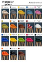 Excellent rapport qualité-prix, Meilleures ventes : Tabourets de comptoir de cuisine et de bar en bois massif, dossier bas, style nordique rustique classique, pivotants, avec repose-pieds