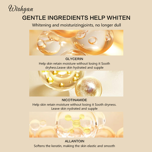 개인 라벨 익스트림 화이트닝 안티 다크 스팟 노화 주름 무릎 팔꿈치 강한 비타민 화이트 로션 페이스 바디 화이트닝 크림 - Product Image 5