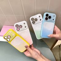 Coque de téléphone à motif vague pour iPhone 18, compatible avec iPhone 18, 17, 16 Pro Max, coque de téléphone tendance pour femmes