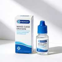 Boîtes à pilules pour médicaments oculaires recyclables personnalisées avec poignée, papier extractible et boîte cadeau, laminage mat et gaufrage