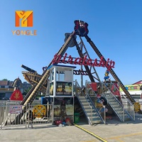 Manège Bateau Pirate sur Mesure pour Parc d'Attractions à Vendre