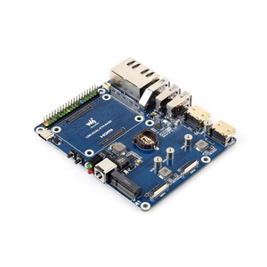 Gigabit/<span class=keywords><strong>2</strong></span>,5-G-Dual-Ethernet-Basisplatine für <span class=keywords><strong>Raspberry</strong></span> <span class=keywords><strong>Pi</strong></span> CM5-Dual-RJ45-Ethernet-Ports unterstützt zwei 4K-Display-Ausgänge - Product Image 2