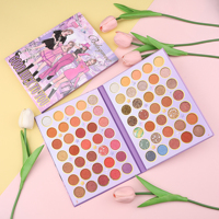 Palette de fards à paupières et de blush personnalisée à forte pigmentation, grande palette de maquillage personnalisée, palette de maquillage Sheglan