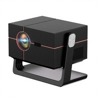 Projecteur portable sans écran Ultra HD 1080P 3D avec WiFi Direct pour cinéma maison et projection murale