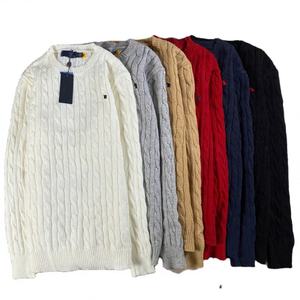 Maglione da Uomo a Collo Alto di Design, Pullover Lavorato a Maglia con Logo <span class=keywords><strong>Pl</strong></span> Ricamato, Maglione per Coppia, Sì Maglioni da Uomo - Product Image 1