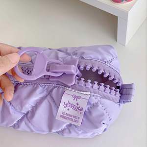 Grande trousse de maquillage légère, rose, violette, bleue, avec fermeture éclair, pour filles et adultes - Product Image 4