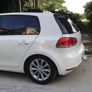 For Volkswagen GOLF 6 Spoiler 2010-2013 Mk6 High Quality ABS Material Car Rear Wing Primer Color Rear Spoiler - Product Image 3