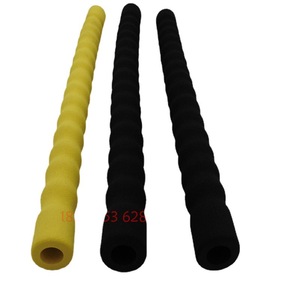Foaming Tube NBR <b>Foam</b> Handle For Pet Leashes Anti Slip <b>Padded</b> Solid Black 1pc - Product Image 5