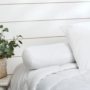 Bleu Clin <span class=keywords><strong>Traversin</strong></span> Doux Moderne Anti-Poussière Acariens & Anti-Bactérien 200TC <span class=keywords><strong>Housse</strong></span> en Microfibre <span class=keywords><strong>Lit</strong></span> Double 140 cm - Product Image 2