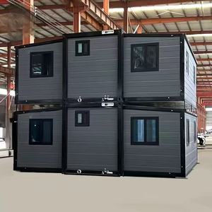 Modernes 20/40ft Zweistöckiges Bürogebäude Luxuriöses Erweiterbares Containerhaus Vorgefertigtes Tragbares Minihaus Mit 2-3 Schlafzimmern - Product Image 2