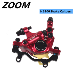 Calipers de Freio Hidráulico ZOOM XTECH HB100 para Bicicleta MTB, Freio Dianteiro e Traseiro em Preto, Vermelho, Dourado, Azul e Roxo - Product Image 5