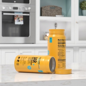 Botella de aluminio para envasado de suplementos |   Fabricante de Frascos para Cápsulas de 100 ml - Product Image 1