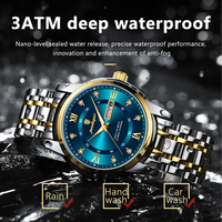 Montre pour Homme de Luxe Lumineuse POEDAGAR 936 Nouvelle Montre à Quartz Professionnelle et Décontractée
