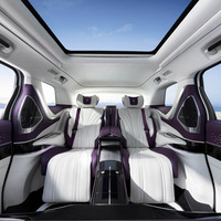 Voyah Dreamer Minivan 7 asientos y 4 vehículos Coche 4wd Lujo Mpv Lantu Chasing Light 580km Alcance