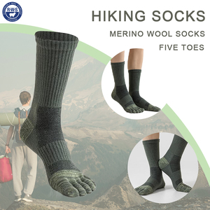 Chaussettes de randonnée en <span class=keywords><strong>laine</strong></span> mérinos AR 006, chaleur et durabilité hivernales, chaussettes de sport en <span class=keywords><strong>laine</strong></span> pour l'extérieur - Product Image 2