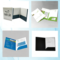 Porte-documents exécutif pour rapports et documents de réunion – Design raffiné et premium avec onglets clairment étiquetés pour un tri facile