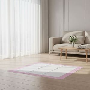 Tapis d'apprentissage de la propreté jetables brodés en tissu non tissé pour chiens et chats, pratiques pour les voyages, protège-matelas et protection domestique pour l'entraînement des chiens - Product Image 6