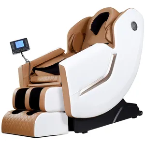 Best Grey Zero Gravity Human Touch Stretch 4D Track Latest Electronic Massage Chair Full Body Massager
