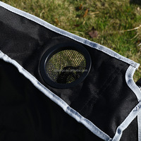 Canapé-lit de camping pour adultes, chaise pliante double pour deux personnes, support robuste jusqu'à 250 kg pour concert, pelouse, pique-nique, voyage, jeux