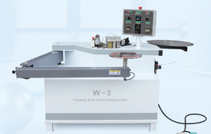 Lower Price Touch <b>Screen</b> <b>Folding</b> Arm Banding Machine 220v W2 Mdf Curve Bander <b>Folding</b> Arm Curve Banding Machine China - Product Image 3