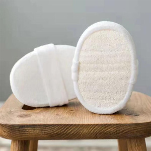 Natural Loofah Sponge Bath Brush Exfoliating Massage Tool For Adults 1 Piece - Product Image 2