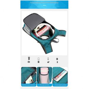 Mochila Plegable Impermeable Mini Mochila Plegable Impermeable de Viaje Ligera de Poliéster - Product Image 3