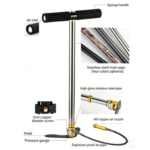 <span class=keywords><strong>Bouteille</strong></span> d'air <span class=keywords><strong>de</strong></span> plongée sous-marine 2L en acier inoxydable haute pression 300 bars, certifiée CE, adaptateur pour plongée technique sous-marine - Product Image 5