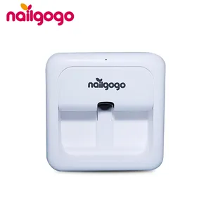 Nailgogo Vingerverven Art Polish Printer 3d Voor Ontwerp Mobiele Pone Digitale Hoge Kwaliteit Pro Tip Nail Drukmachine