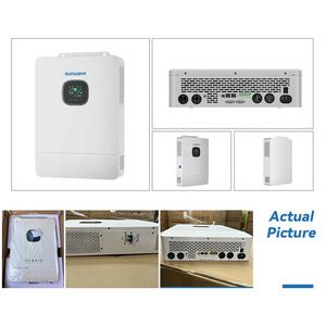 Inverter udara hibrida dinding 6000W, Inverter AC terpisah 120V/240VAC frekuensi rendah 24V fase sinus murni - Product Image 4