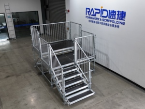 Tùy chỉnh ringlock layher giàn giáo cho giai đoạn xây dựng, buổi hòa nhạc sự kiện, triển lãm vòng khóa sân khấu hội đồng quản trị với guardrails - Product Image 3