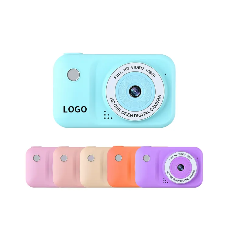 Kustom Y2 kamera Digital anak-anak, foto Video promosi kamera Mini portabel dengan Logo