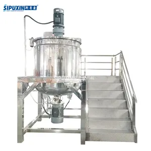 Sipuxin Stainless Steel Mixing Tank soap making machine mixing equipment wholesale mixing tank for healthcare industry