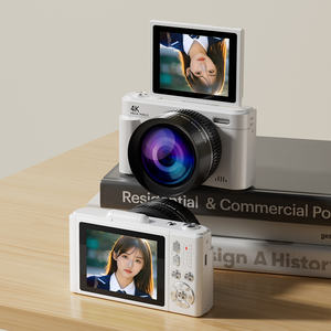 Nouvel appareil photo numérique à écran rabattable avec zoom miroir 2026, capteur 8MP, écran HD 2,8 pouces, résolution 4K avec application Wi-Fi - Product Image 4