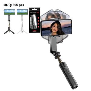 Mini Estabilizador de Gimbal Plegable para Teléfono Inteligente, 3 Ejes, Portátil, con Luz de Relleno - Product Image 1