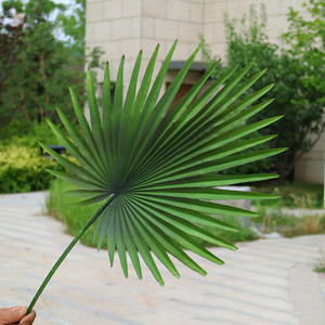 D-050666 yapay çok renkli palmiye ağacı yaprakları 94cm uzunluk tropikal yapraklar dekoratif bitkiler sahte yaprakları satılık - Product Image 4