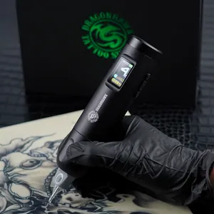 Nuova edizione Dragonhawk X7 schermo a colori 3.5MM Stroke batteria senza fili tatuaggio penna macchina per Body Art