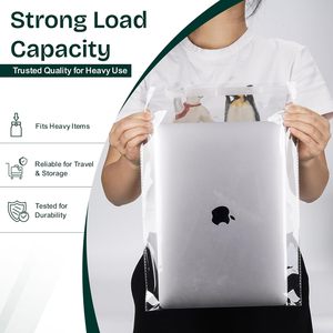 ถุง OPP ใส ขนาด 10x13 นิ้ว ปิดผนึกเองได้ สำหรับจัดเก็บและเดินทาง - Product Image 1