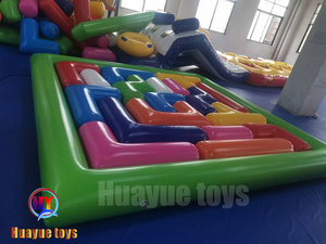 ของเล่นเป่าลม,บล็อก Tetri ของเล่นเป่าลมบล็อกขนาดใหญ่กลางแจ้งยอดนิยมเกมสร้างทีมจิ๊กซอว์ที่กำหนดเอง - Product Image 6