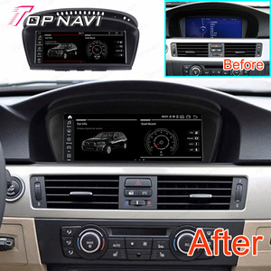 Reproductor Multimedia para coche Android audio video para <span class=keywords><strong>BMW</strong></span> 5 Serie E60 2005 2006 2007 <span class=keywords><strong>2008</strong></span> <span class=keywords><strong>4</strong></span> + 64 GB GPS inalámbrico pantalla totalmente compatible - Product Image 2