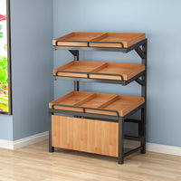 Op Maat Gemaakte Supermarkt Fruit/Produceren Display Plank Fruit Rack Display Plank Stand Voor Groenten
