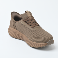 Chaussures de marche légères en maille avec semelle EVA antidérapante, à lacets et à enfiler, pour le printemps, l'été et l'automne